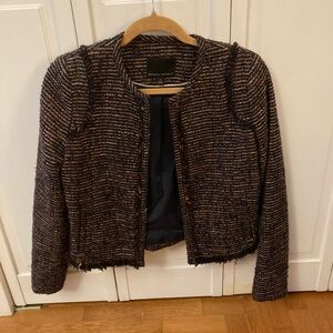 Banana Republic Women's Multicolor Tweed Blazer